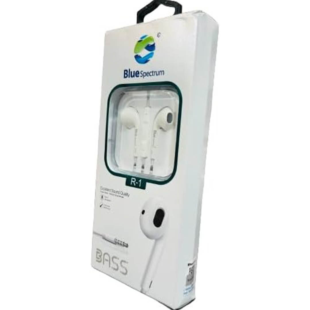 R-1 سماعة سلكية - أبيض