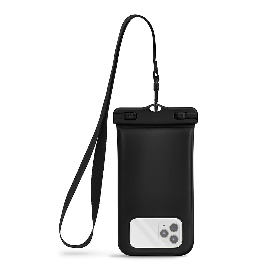 حافظة للموبايل مقاوم للمياه - أسود