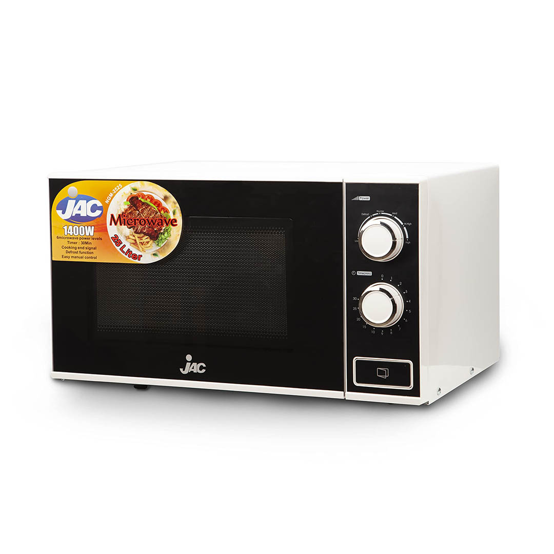 NGM-2525 ميكروويف كهربائي جاك - 25 لتر - أبيض