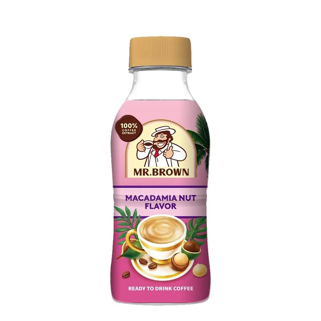 مستر براون ايس كوفى مكاديميا مكسرات - 330 مل