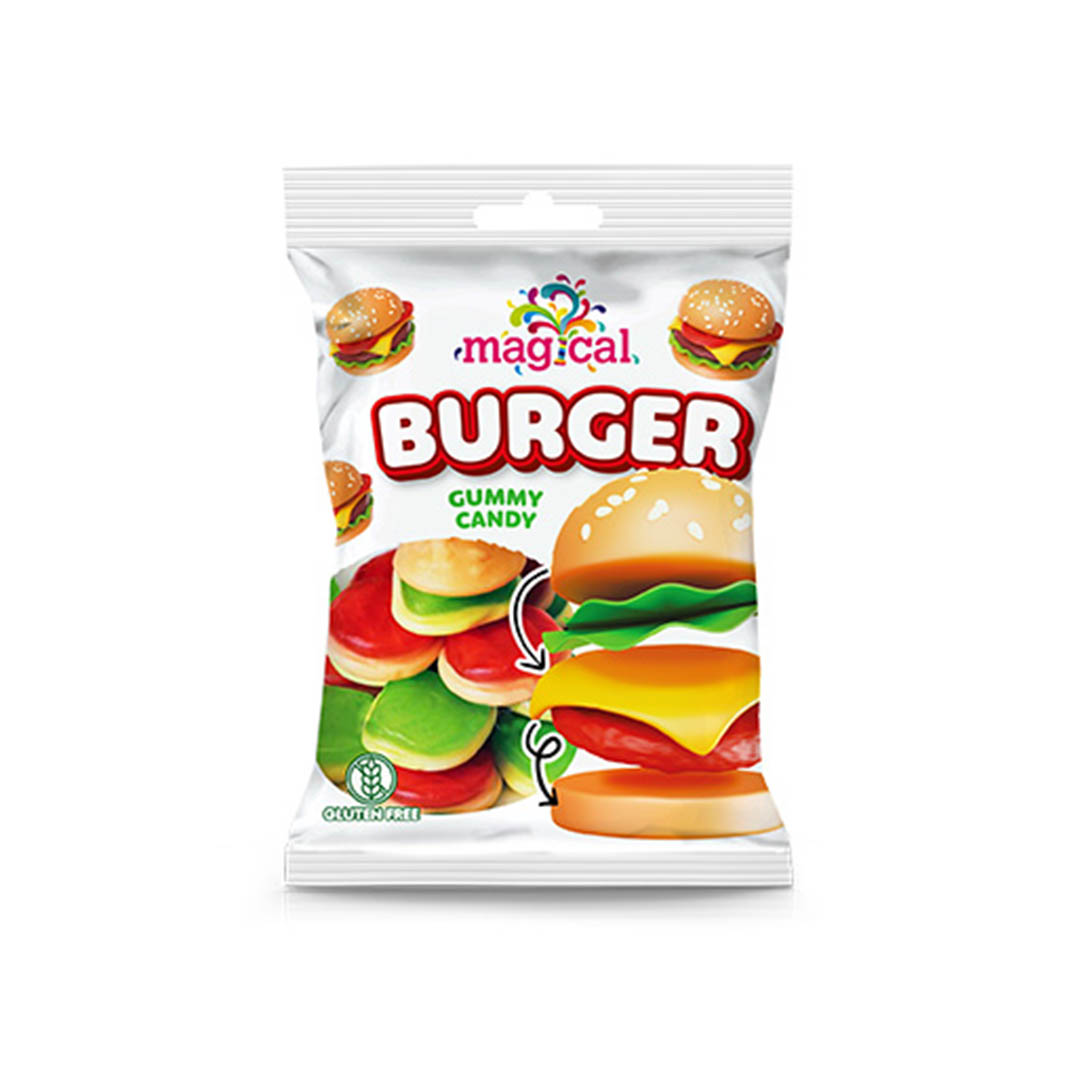 ماجيكل جيلى شكل برجر - 80 جم