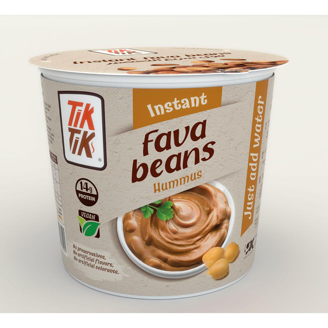 تيك تيك فول سريع التحضير - بالحمص - 80 جرام