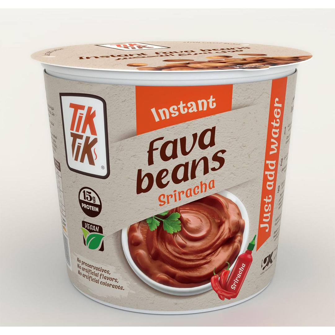 تيك تيك فول سريع التحضير - سريراتشا - 80 جرام