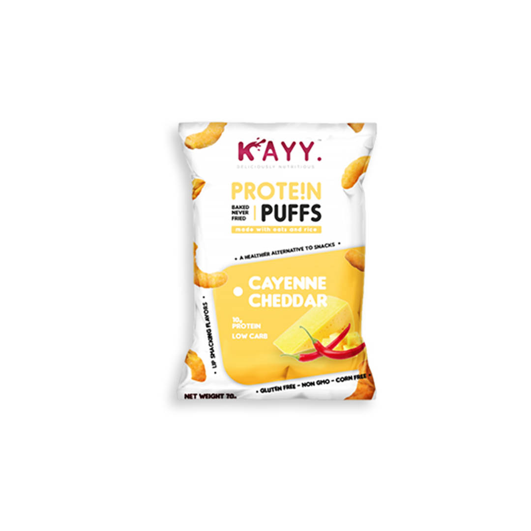 كاى سناكس هاى بروتين جبنة شيدر - 60 جم