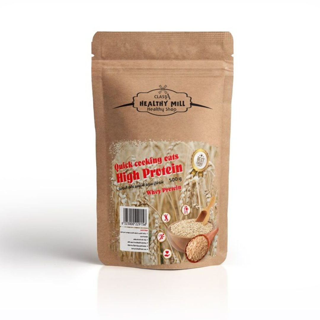 هيلثى ميل شوفان عالى البروتين - 500 جم