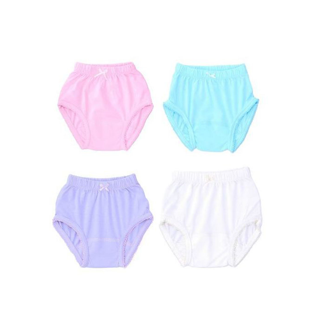 سليب أطفالي - 4 قطع - 100% قطن