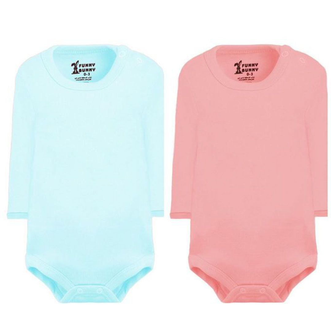 سالوبيت كم سادة حديثي الولادة - 2 قطعة