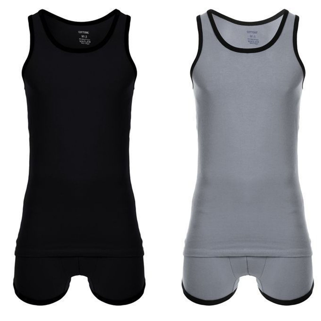 بوكسر وفانله - (2) طقم - رجالي