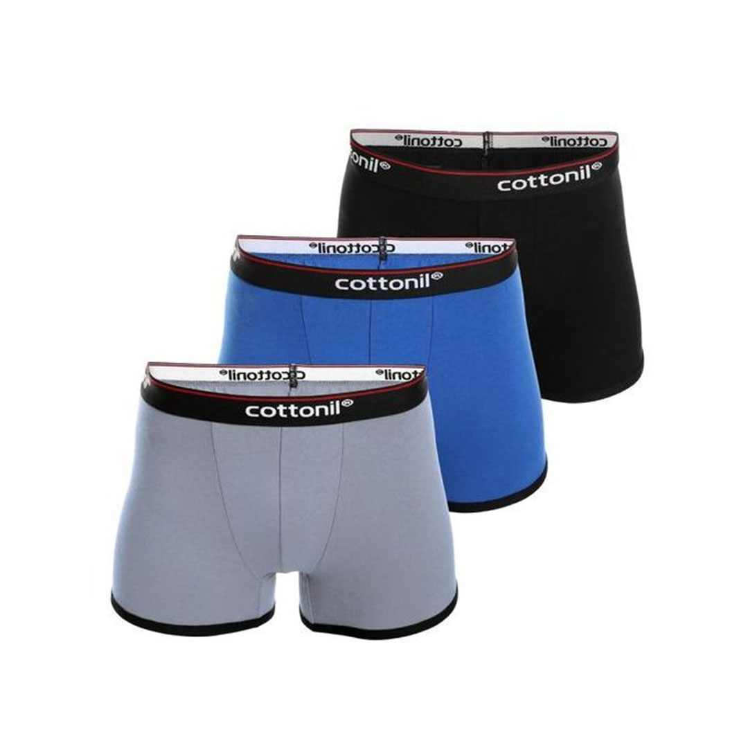 بوكسر قطونيل ساده - (3) قطع