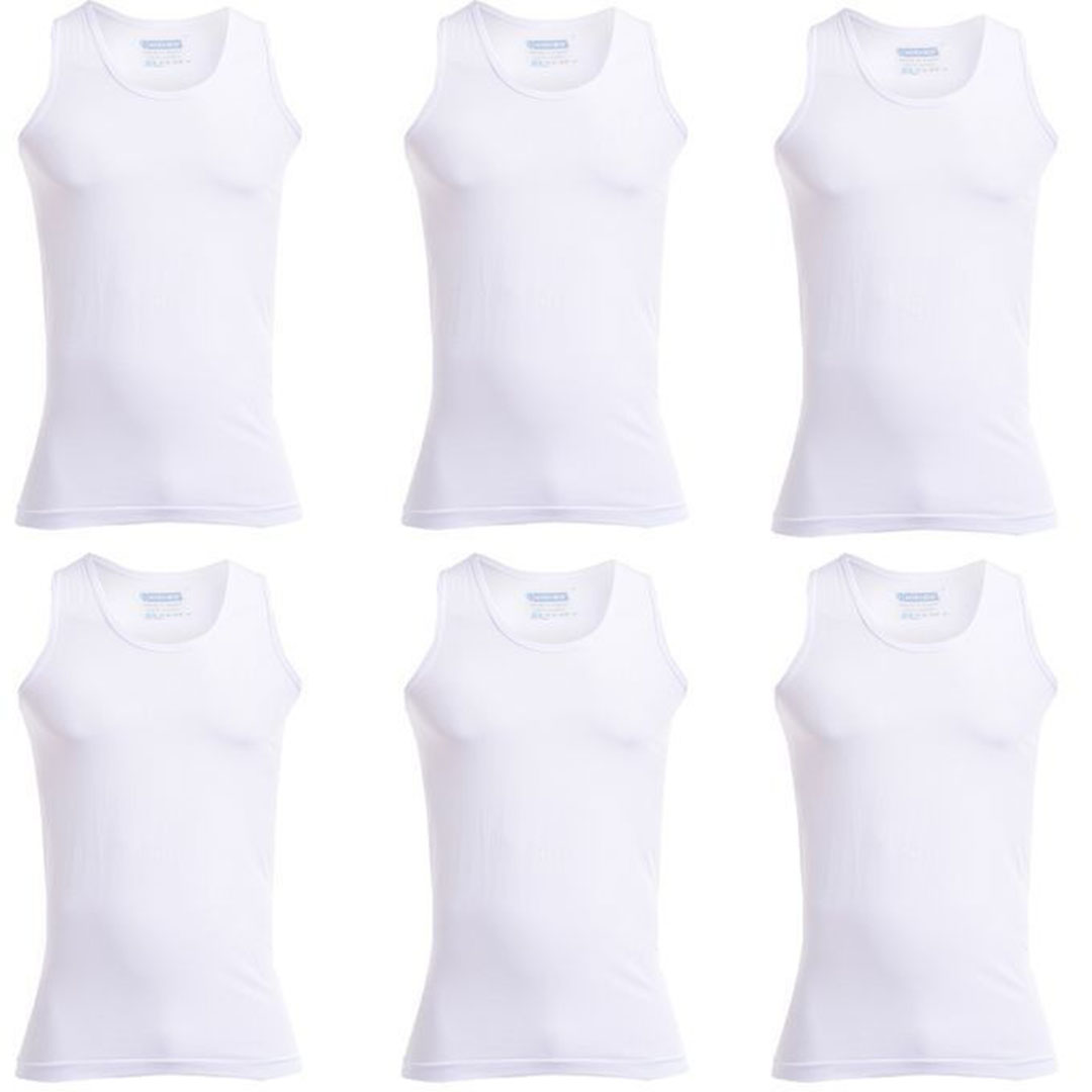 فانله - (6) قطع - أبيض