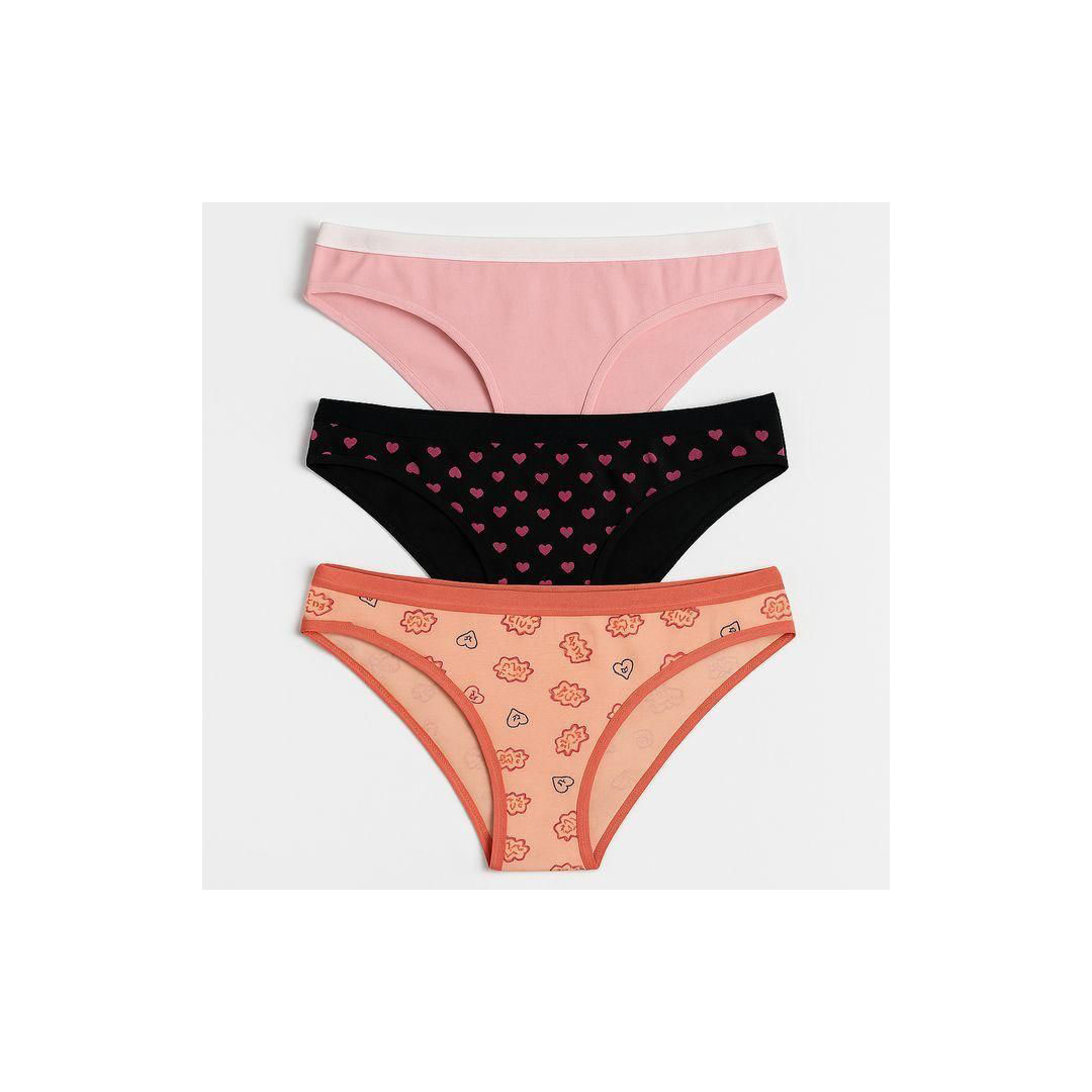 دايس  اندرويرات بكيني  داخلية ناعمة حريمي - 3 قطع