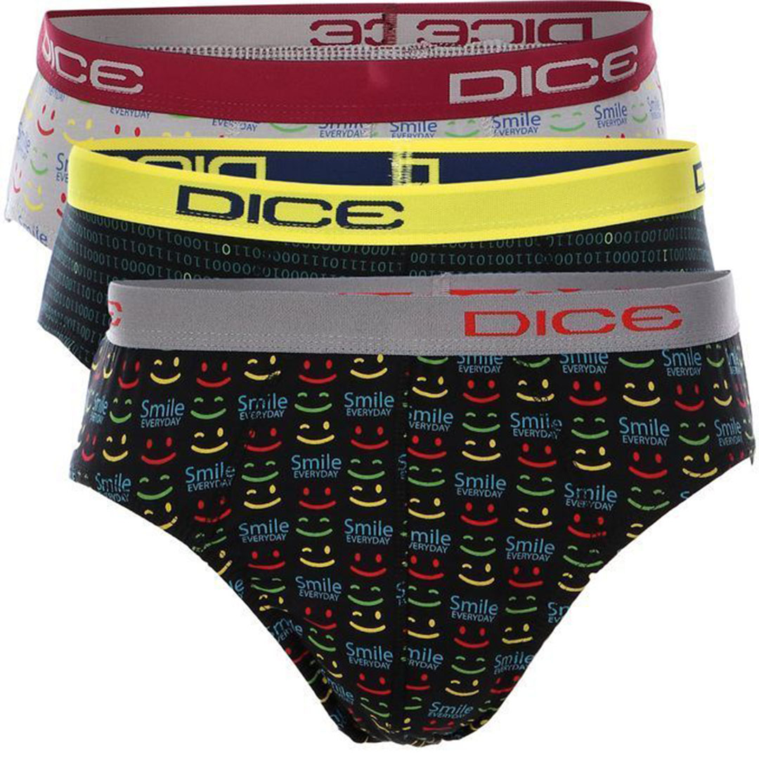 بوكسر بيكيني رجالي مطبوع - 3 قطع