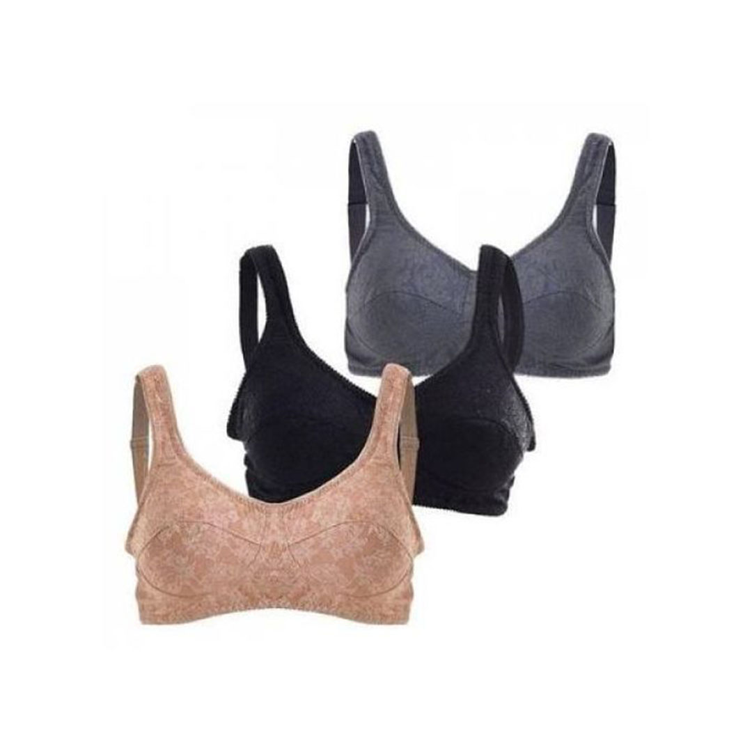 126 برا مبطنة حريمي - 3 قطع