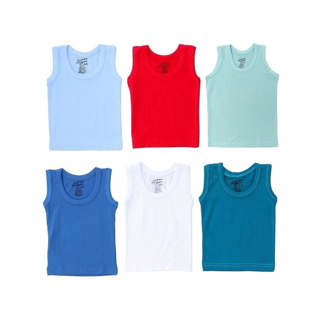 فانلة حمالات اولادي - 6 قطع