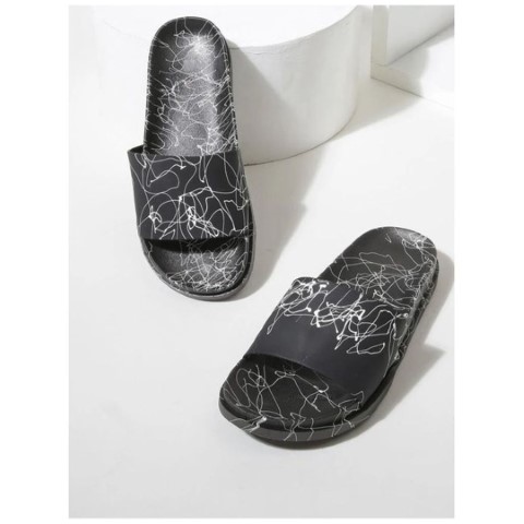 شبشب رجالي طبي - أسود