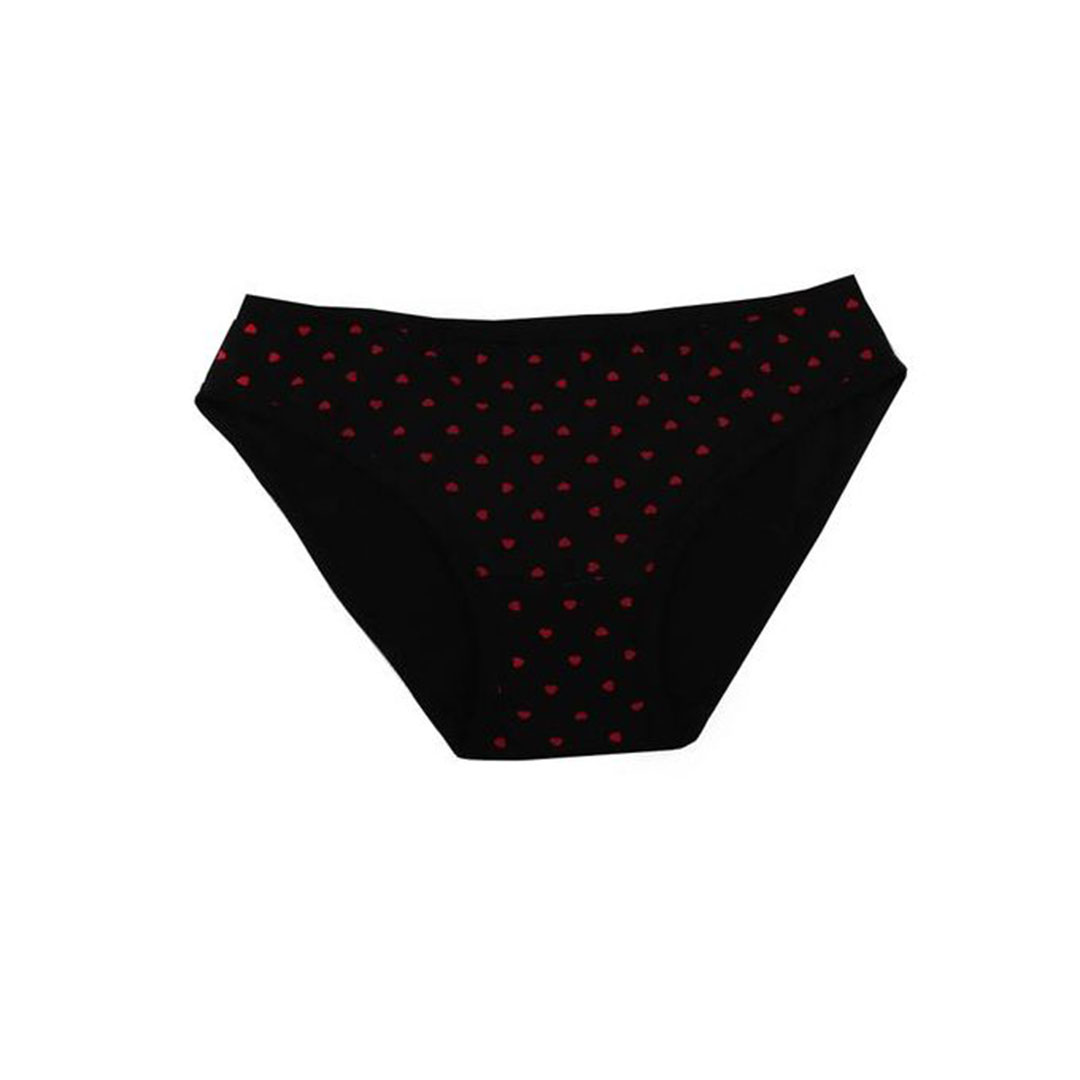 بانتي مطبوع حريمي قطن - 3 قطع