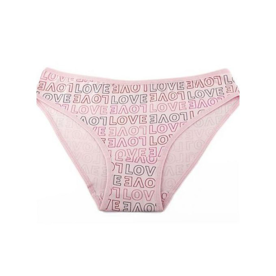 بانتي قطن مطبوع حريمي - 3 قطع