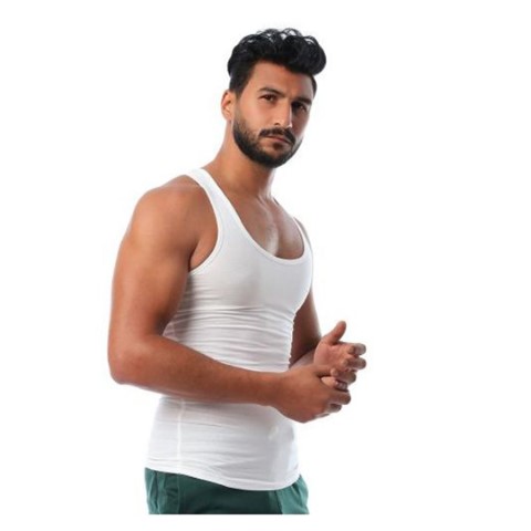 فانلة حمالات رجالي - 4 قطع