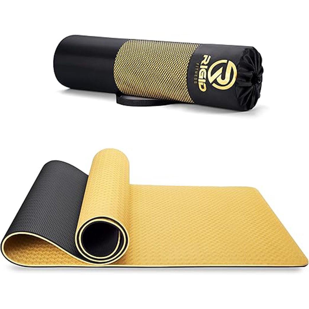 سجادة يوجا مع شنطة - 8 ملم
