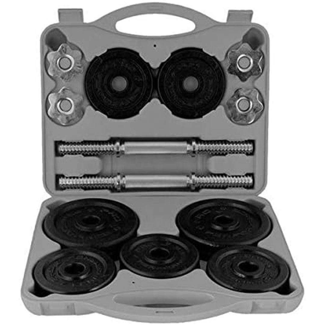 طقم دمبل بوزن 20 كجم