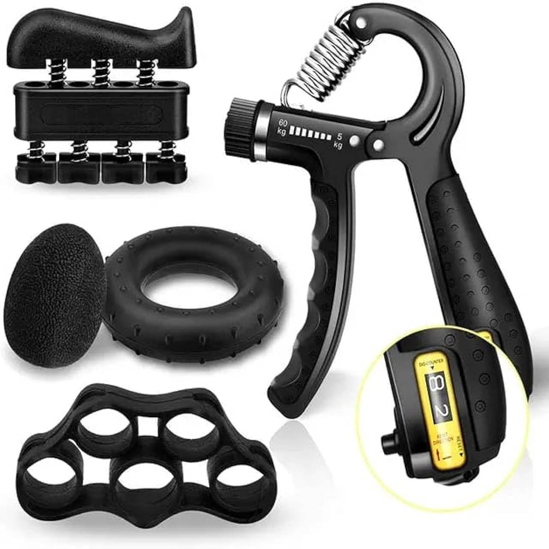 مجموعة أدوات تمرين قبضة اليد والاصابع