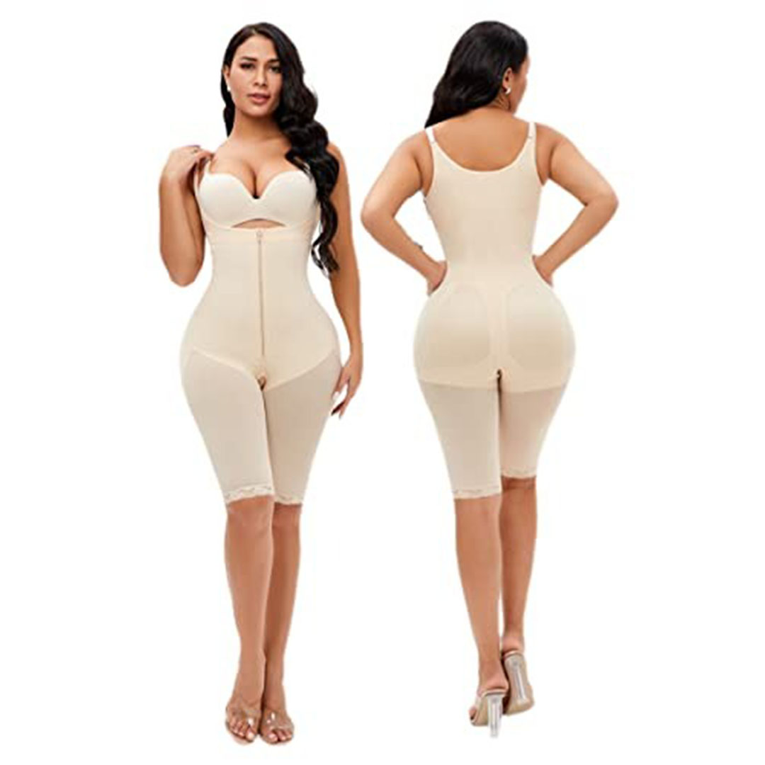 كورسيه طبي كامل للركبة - بيج