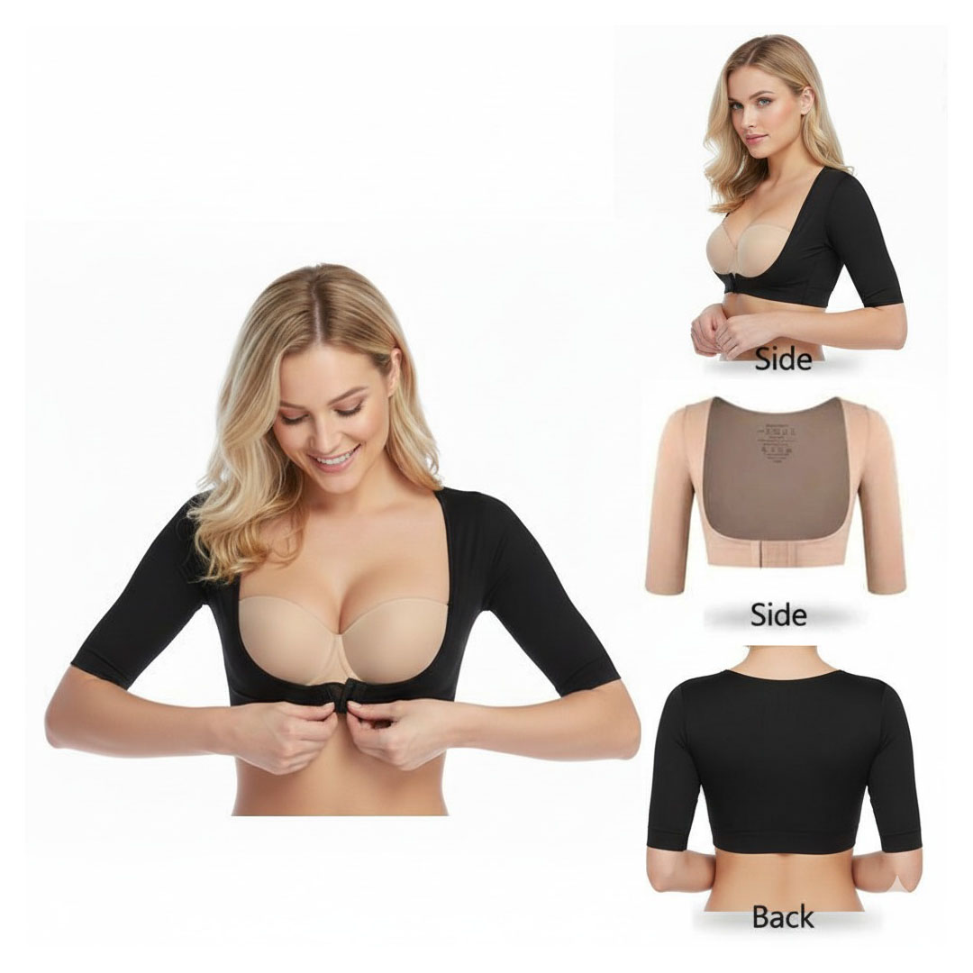 مشد الزراع وتاهيل الصدر حريمي - أسود