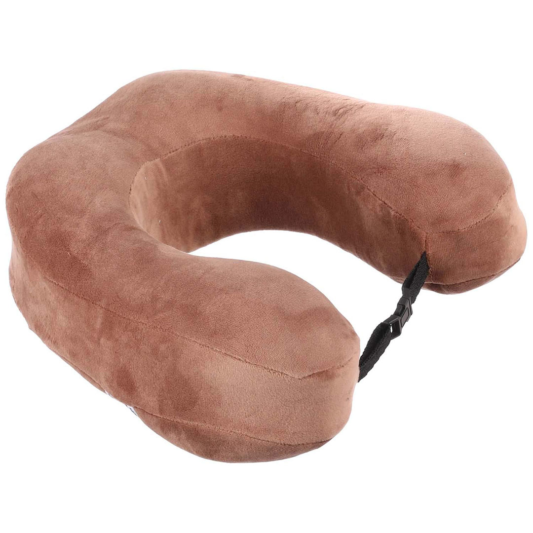 وسادة رقبة ميموري فوم - كافيه