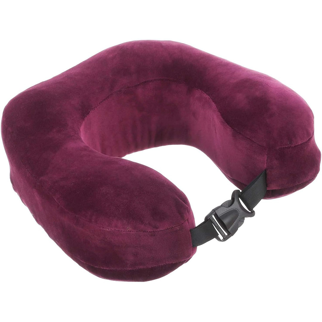 وسادة رقبة ميموري فوم - بنفسجي