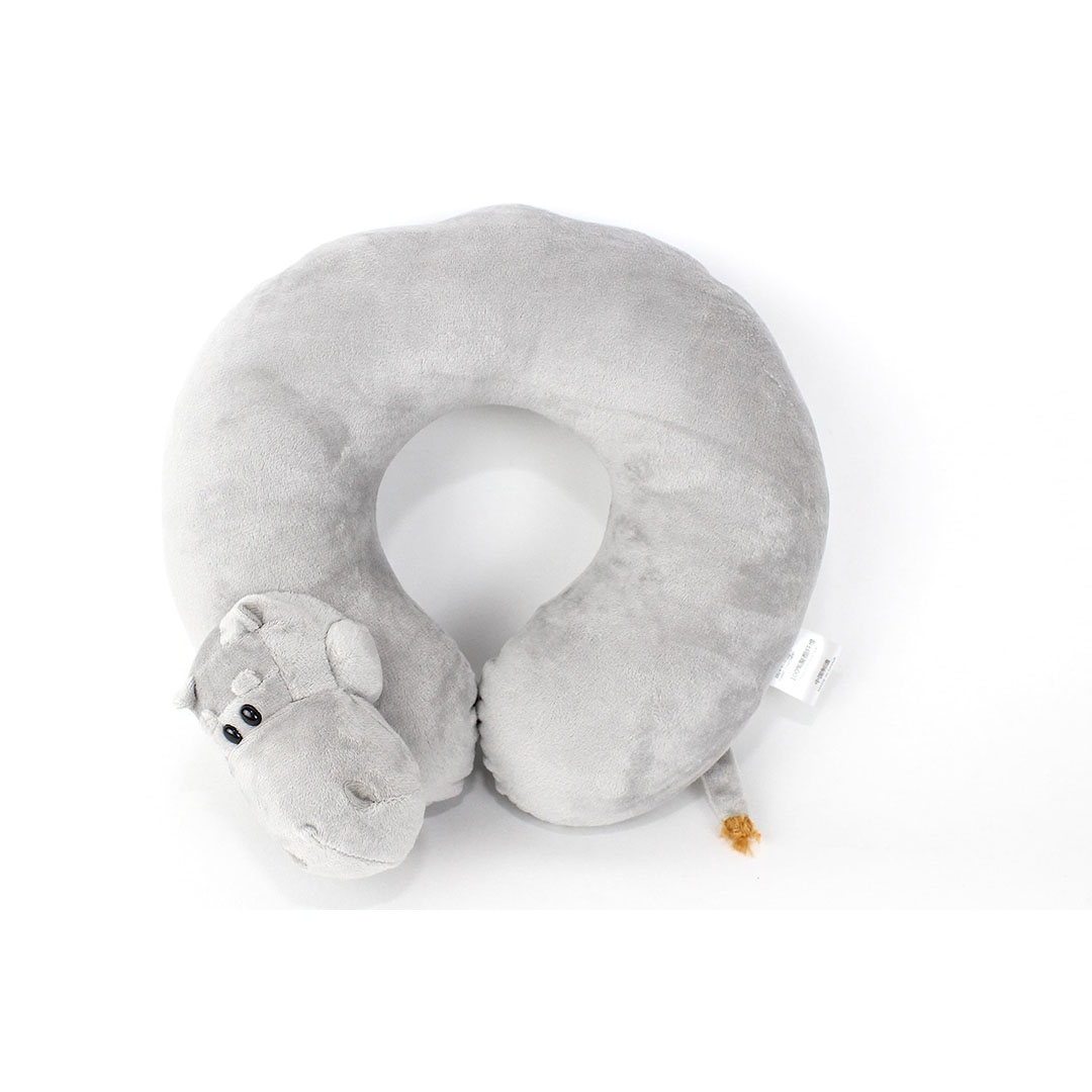 وسادة دعم الرقبة فرس النهر - رمادي - TL22