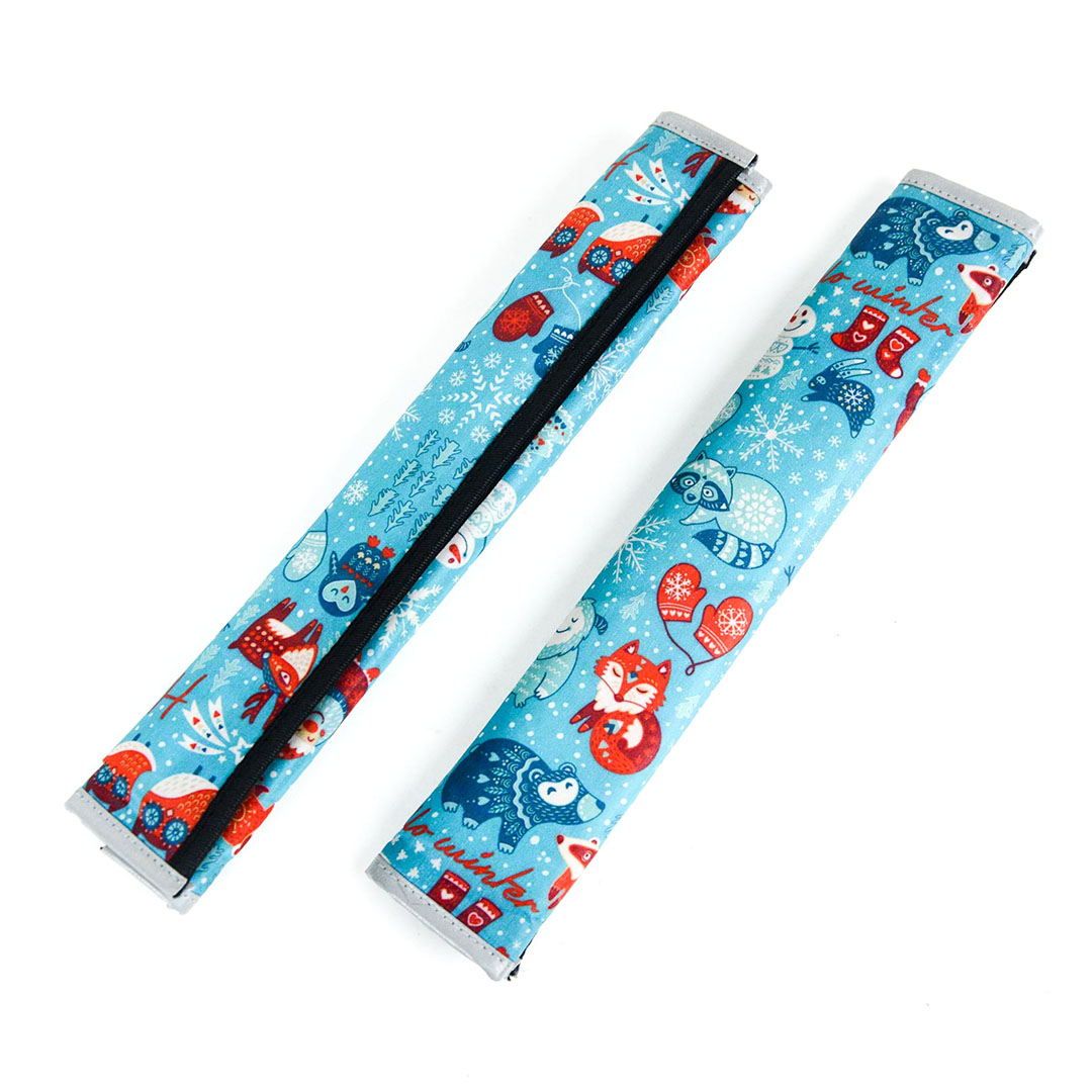 غطاء حزام أمان - شكل سنو - قطعتين