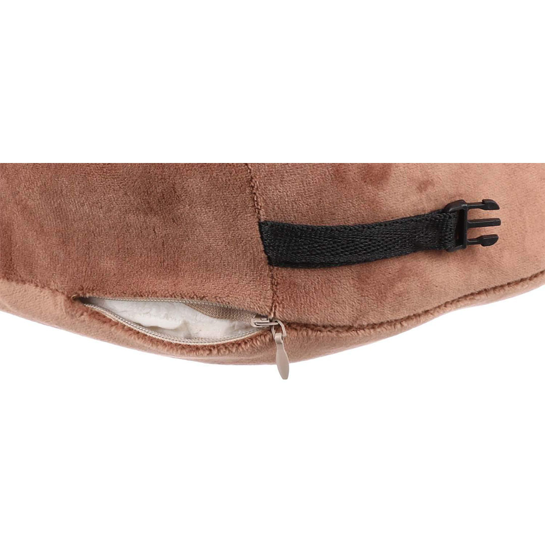 وسادة رقبة ميموري فوم - كافيه