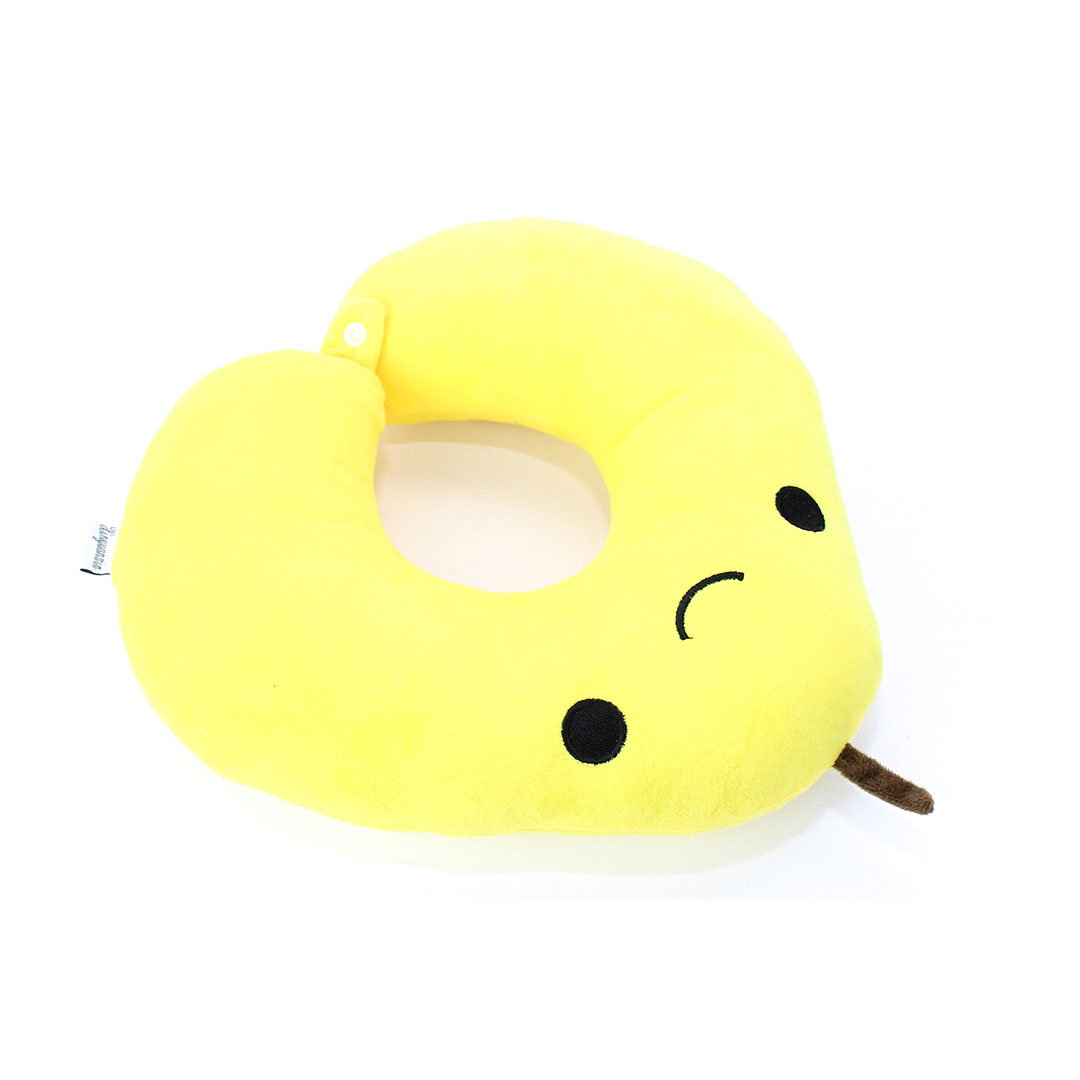 وسادة دعم الرقبة كمثري - اصفر- TL05