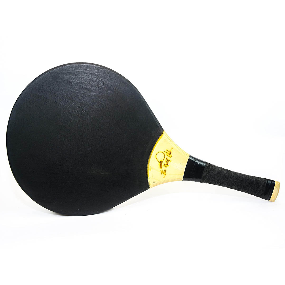 مضرب راكيت للشاطئ - أسود