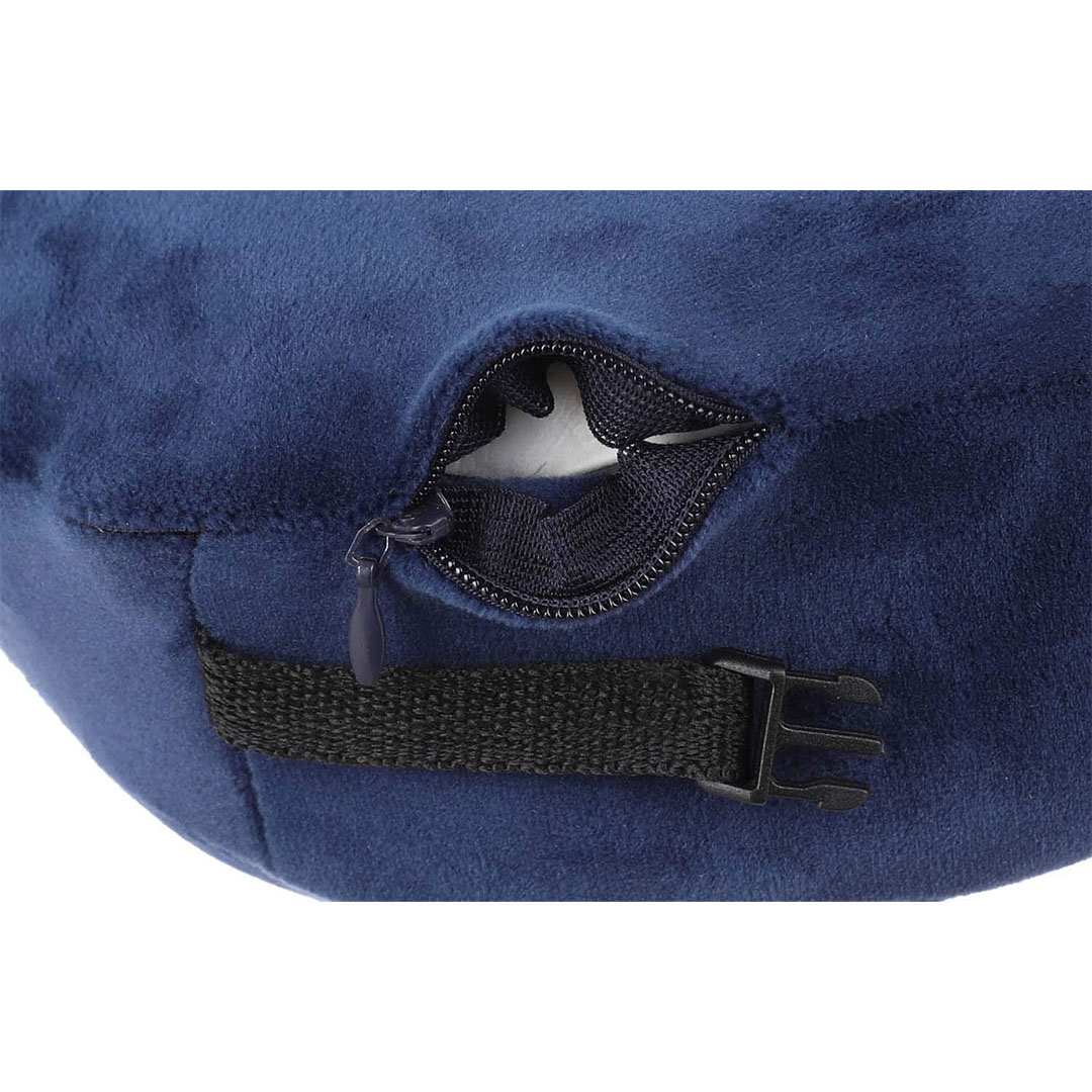 وسادة رقبة ميموري فوم - كحلي