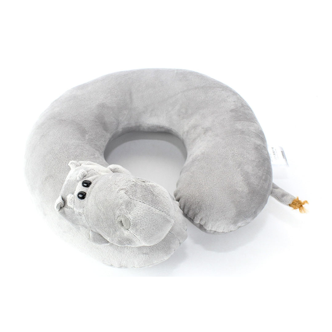 وسادة دعم الرقبة فرس النهر - رمادي - TL22