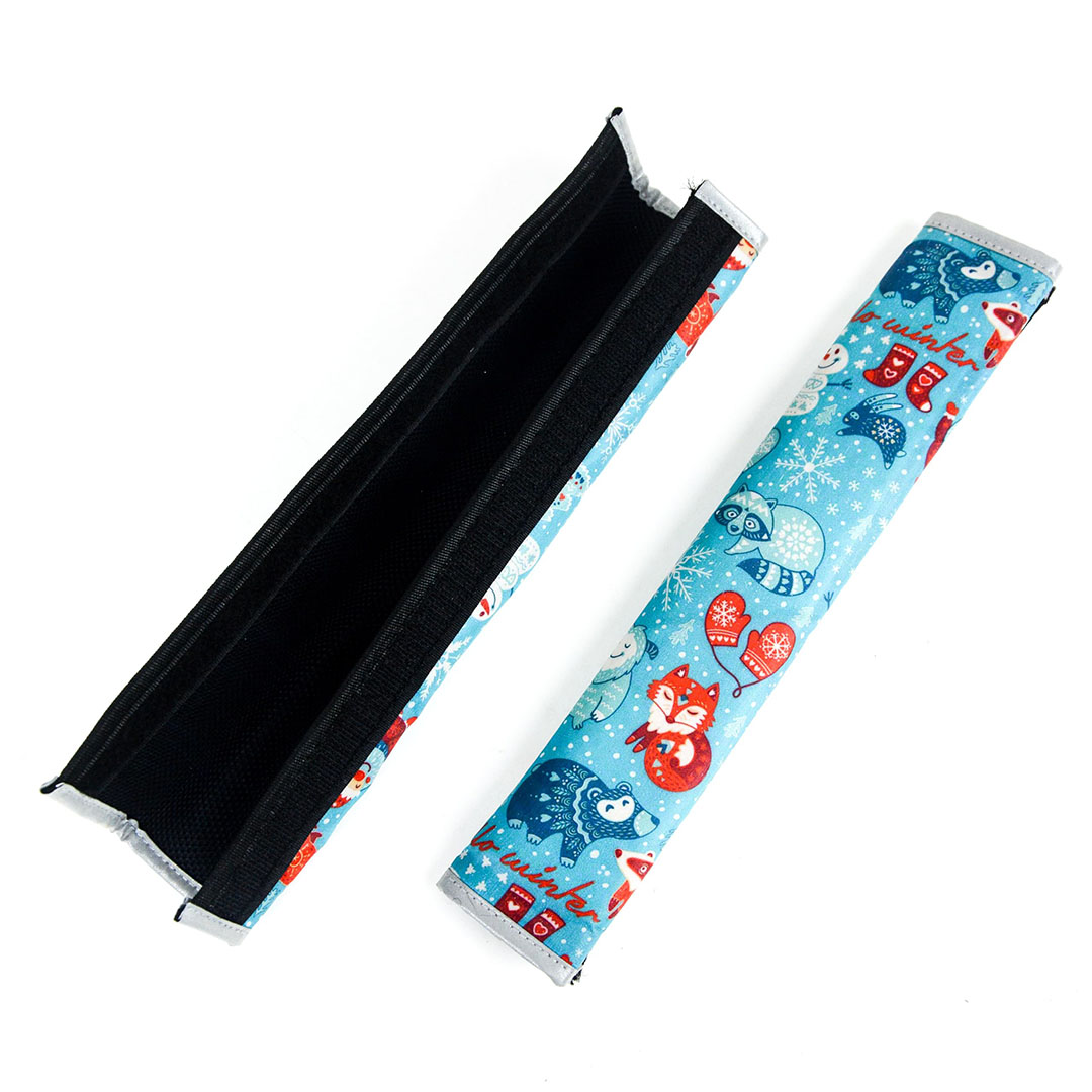 غطاء حزام أمان - شكل سنو - قطعتين