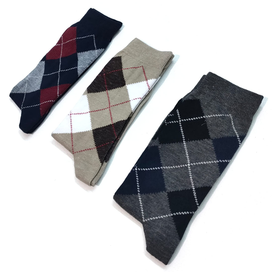 شراب طويل للرجال - 3 قطع