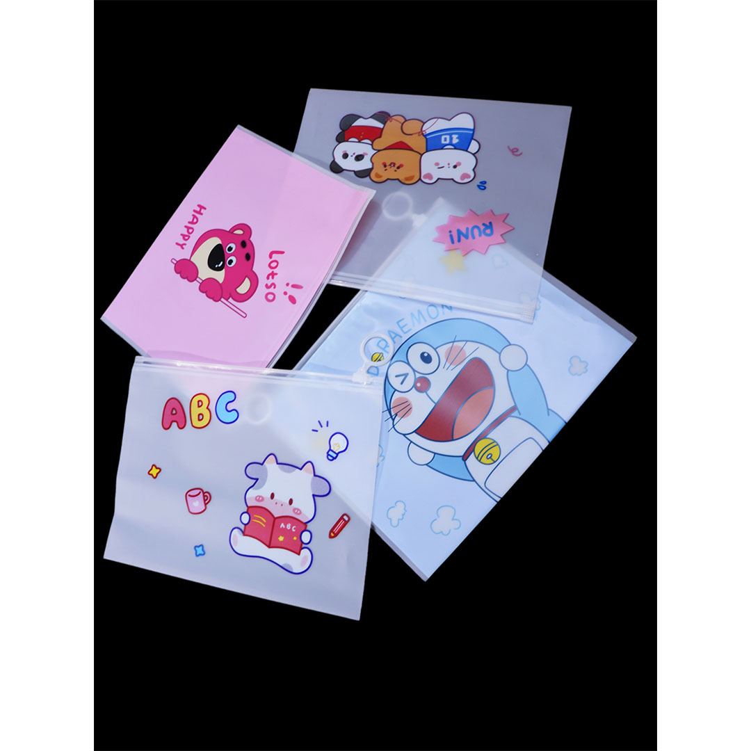 مقلمة بلاستيكية - مقاس 24*17 سم - شفافة