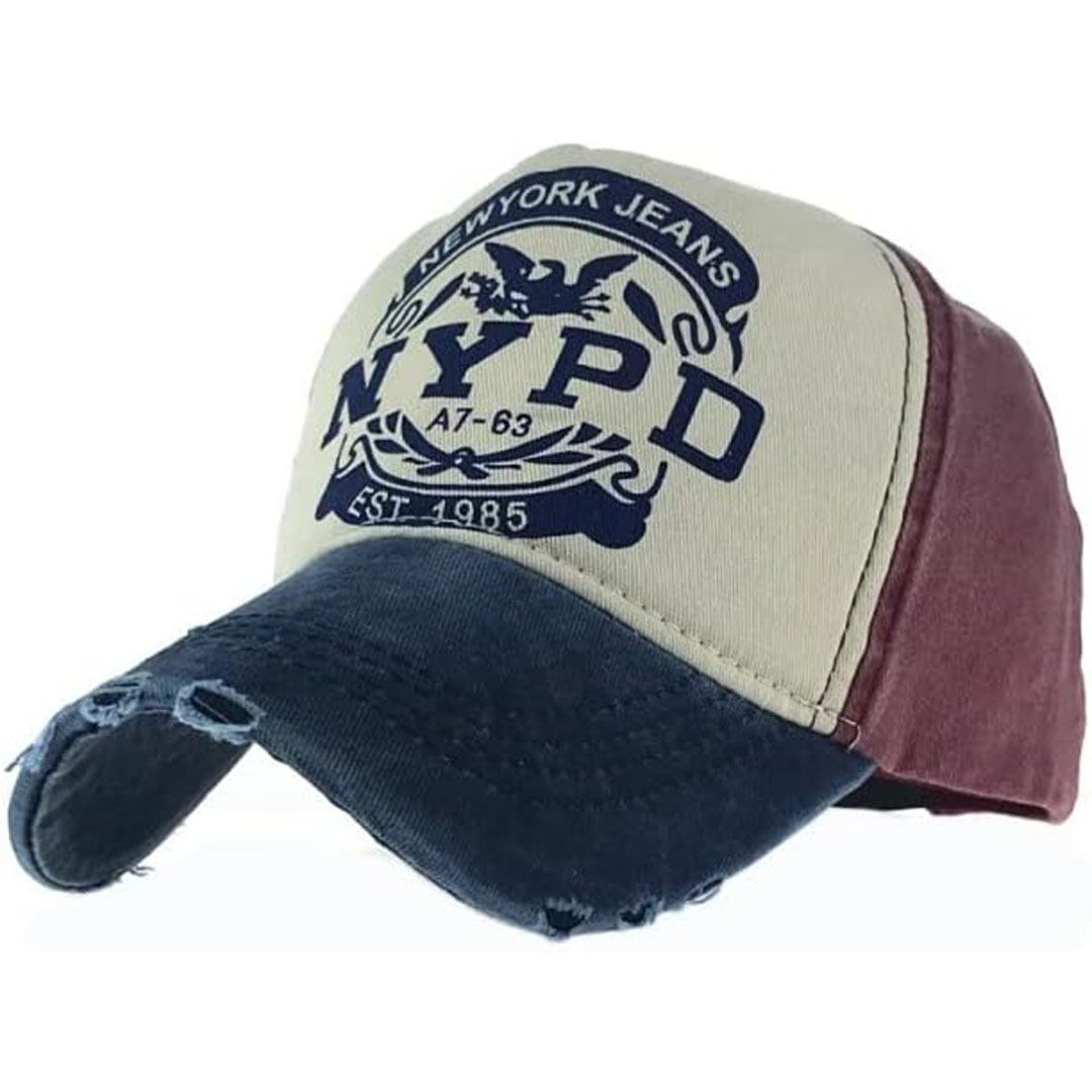 كاب بيسبول مطبوع للرجال - متعدد الالوان