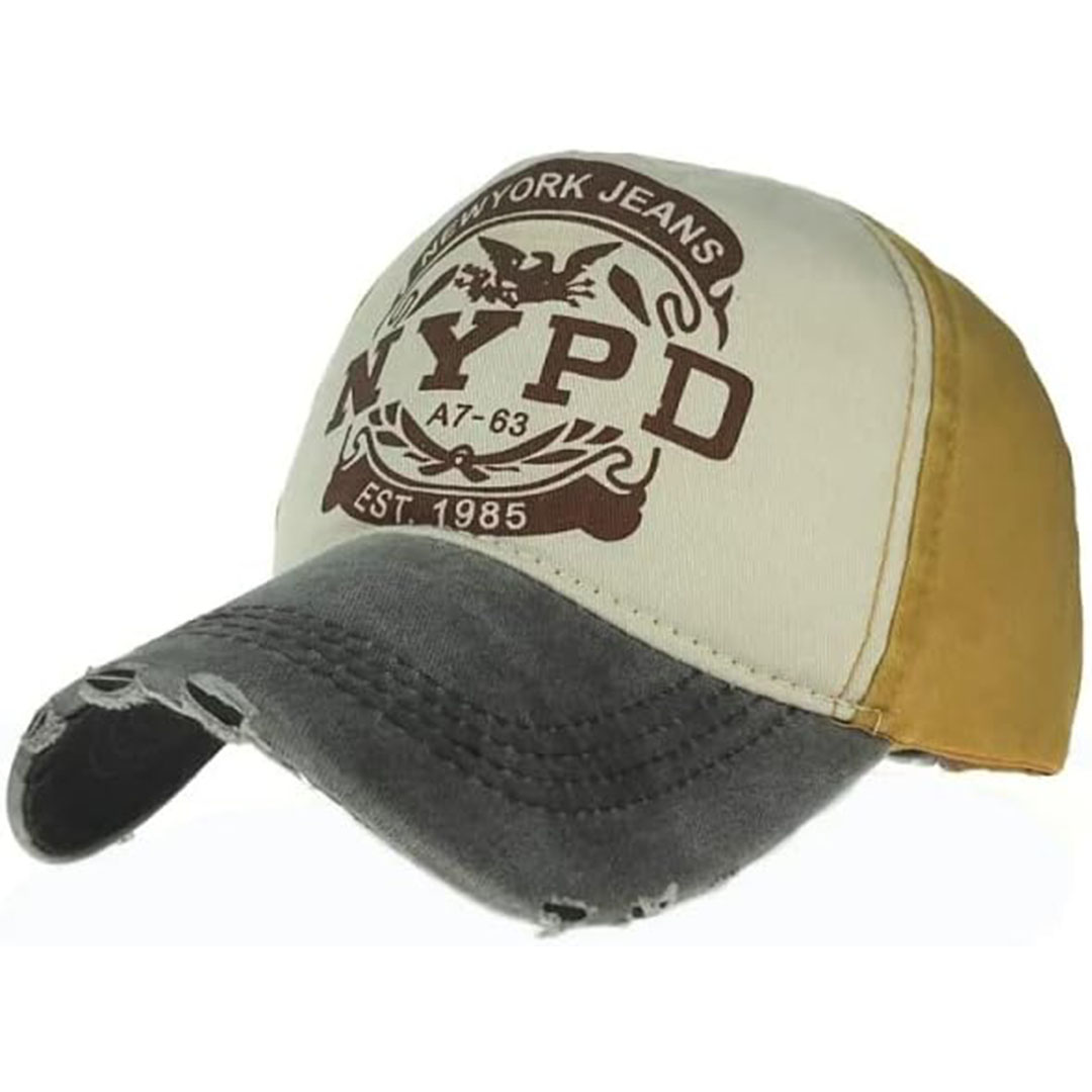 كاب بيسبول رياضي مطبوع للرجال - متعدد الالوان