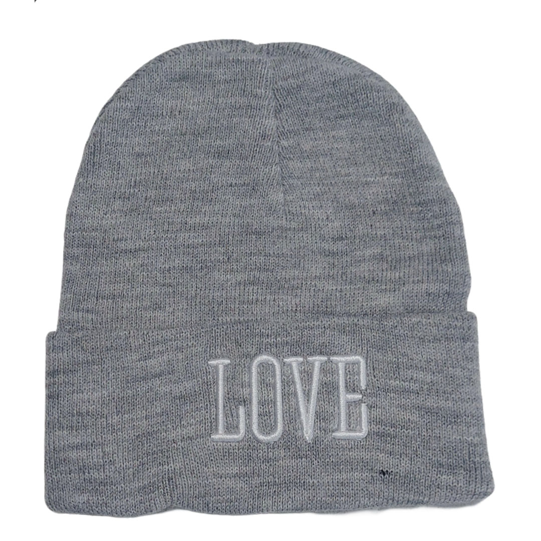 آيس كاب شتوي صوف لاف - رمادي