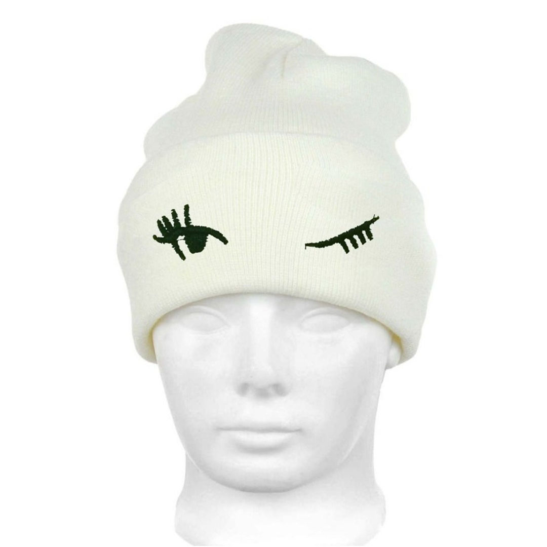 آيس كاب شتوي صوف عيون - أوف وايت