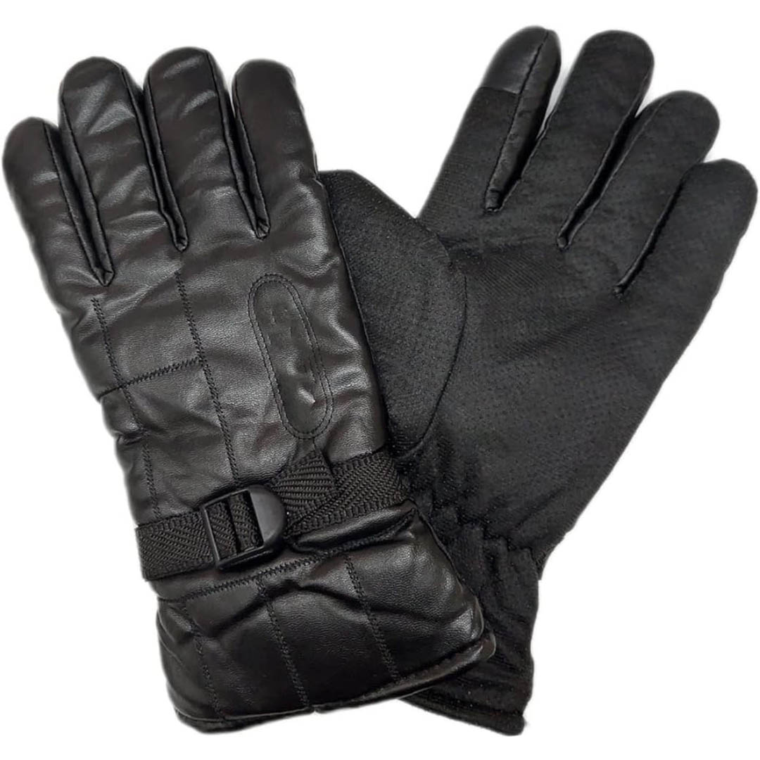 جوانتي شتوي للقيادة الموتوسيكل - أسود