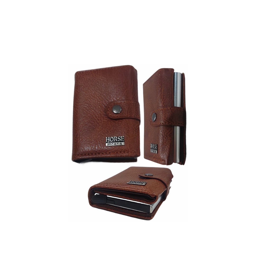 محفظة كروت و نقود جلدية - هافان