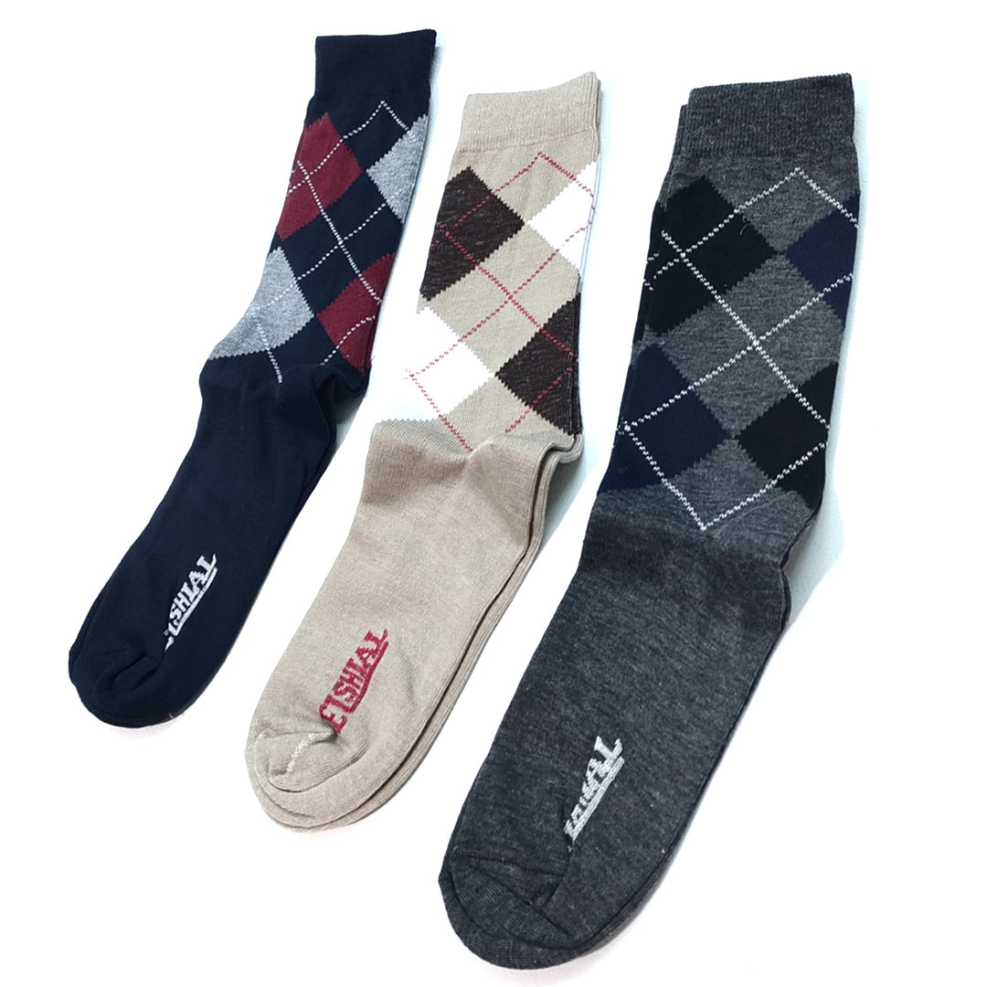 شراب طويل للرجال - 3 قطع