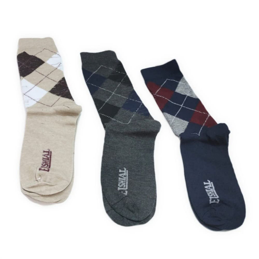 شراب مريح رجالي - 3 قطع