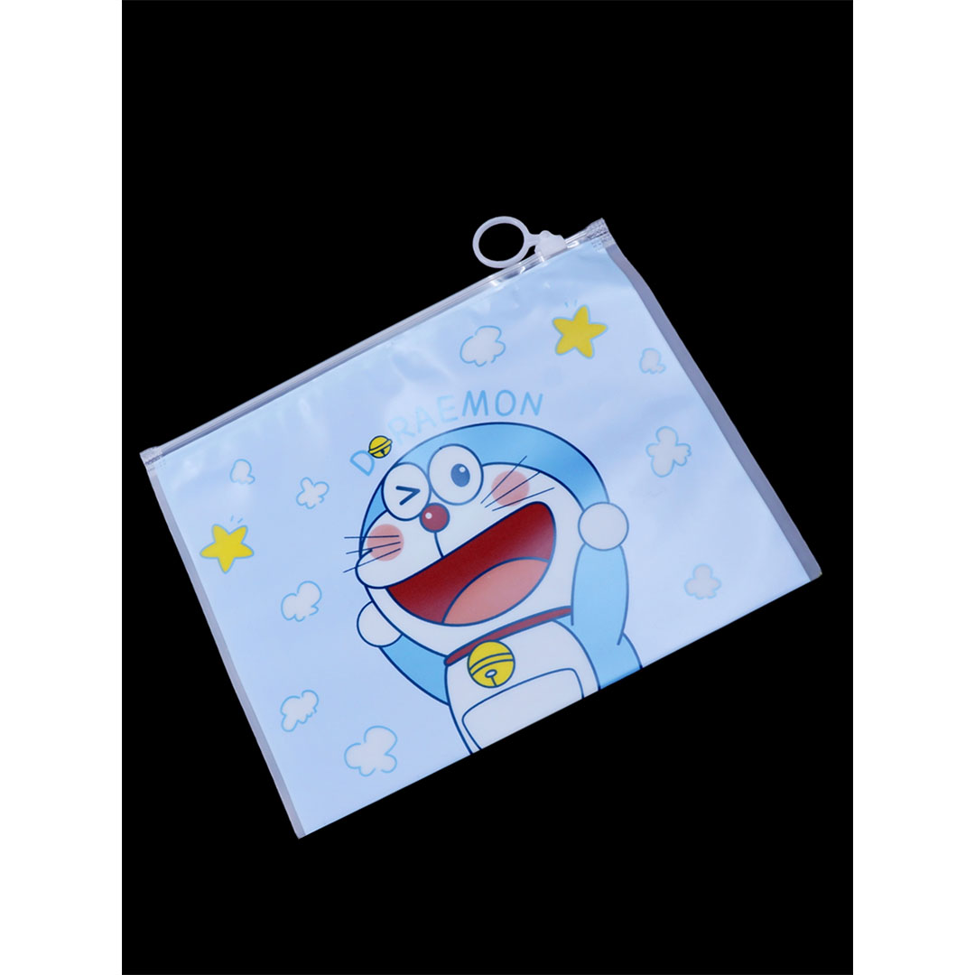 مقلمة بلاستيكية - مقاس 24*17 سم - شفافة