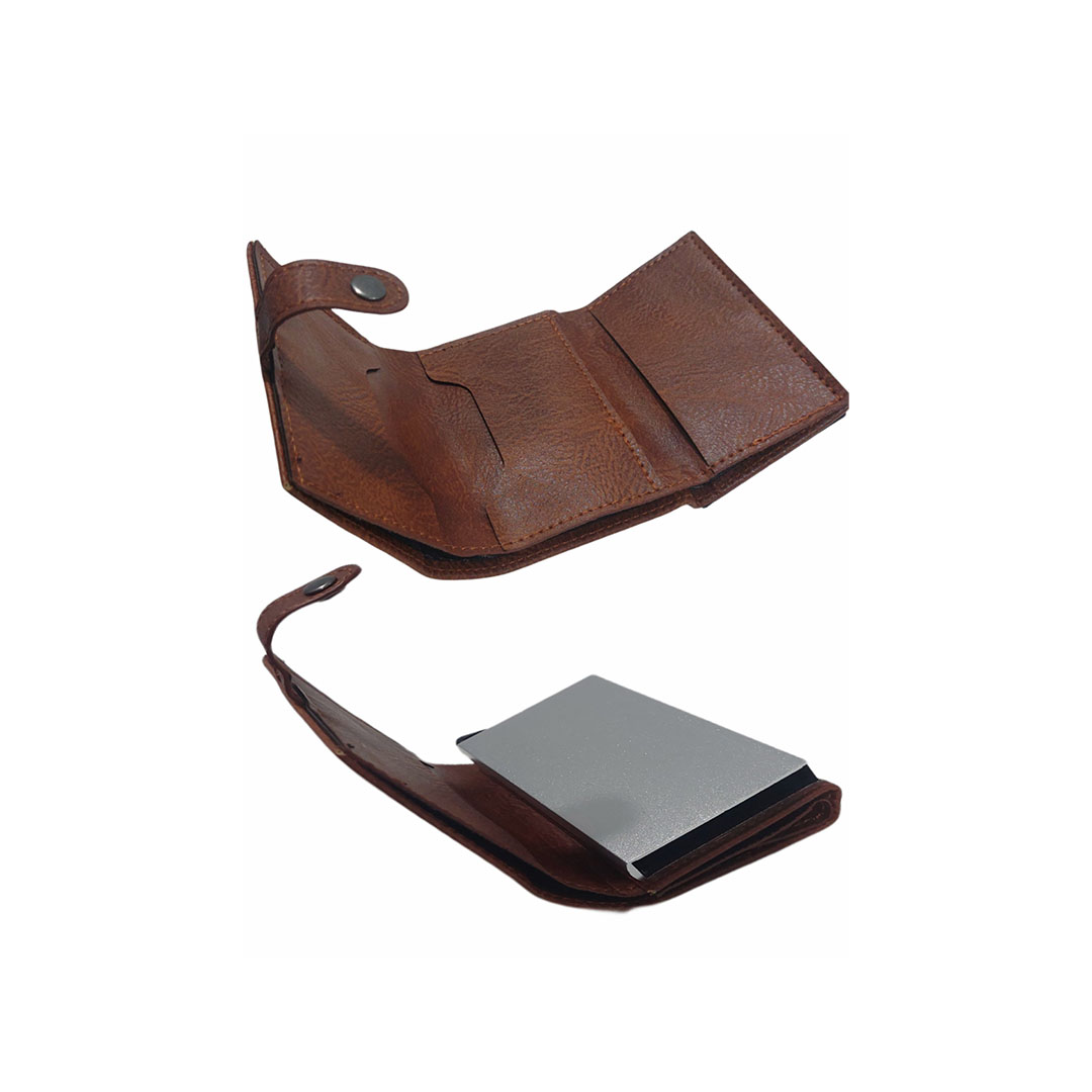 محفظة كروت و نقود جلدية - هافان