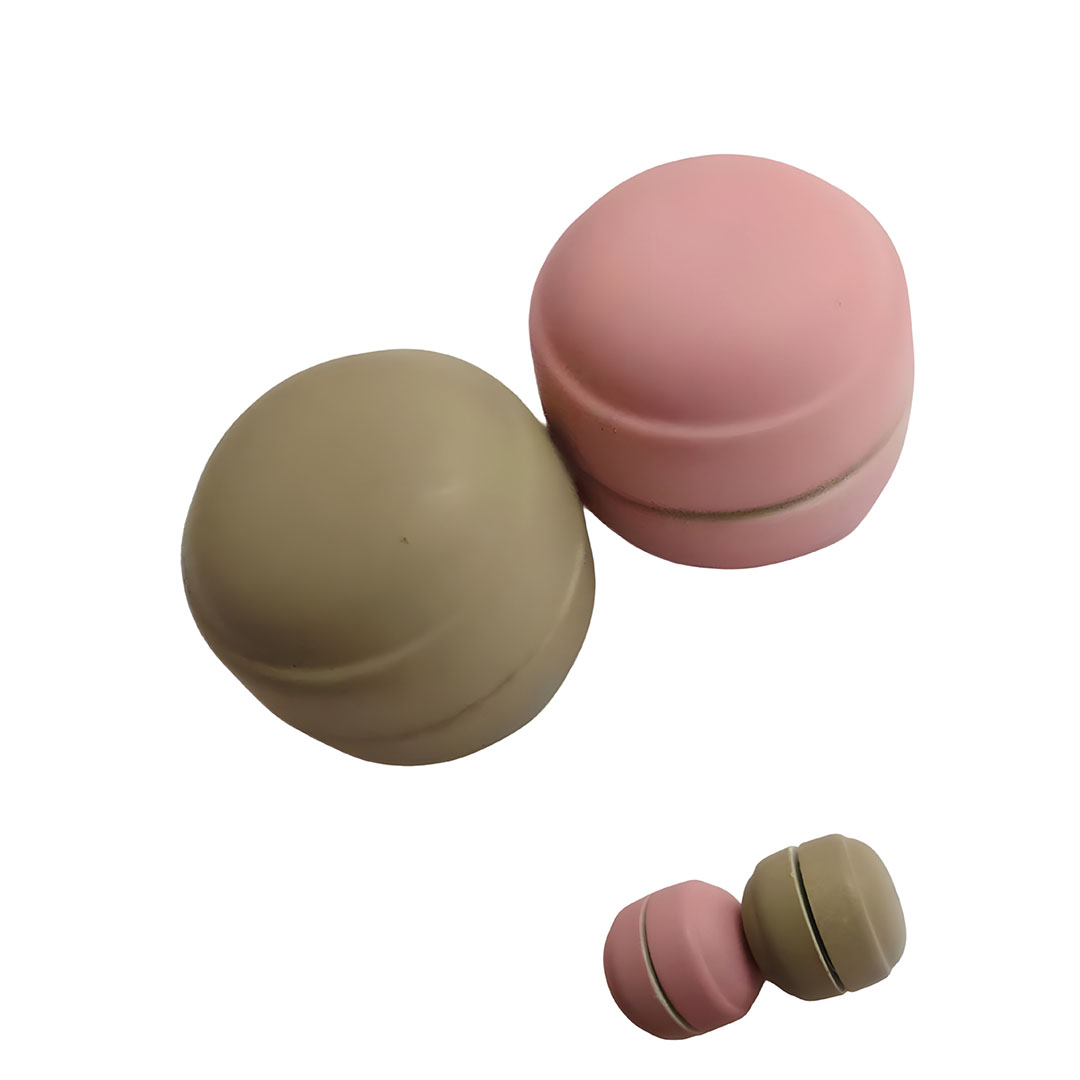 دبابيس حجاب مغناطيسية - 2 قطعة - بينك / كافية